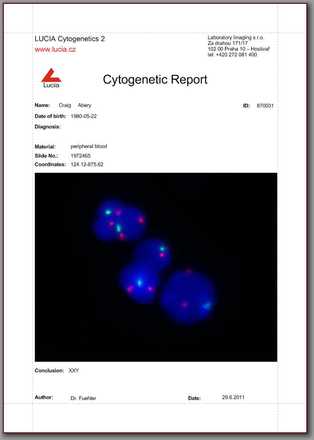 True color report image